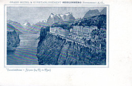 SEELISBERG  -  Grand Hotel & Kuretablissement ( Sonnenberg ) -  Vierwaldstättersee - Seelisberg