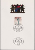 1979/80 Berlin Mi:DE-BE 605,Hängeleuchte, Sonderstempel:München 2, 20 Jahre Städtepartnerschaft Verona-München 16.9.1980 - Covers & Documents