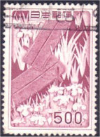 526 Japon Pont Bridge Iris (JAP-442) - Used Stamps