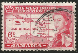 524 Jamaica 6p West Indies Federation (JAM-105) - Jamaica (...-1961)