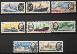 Russie & URSS > 1923-1991 URSS > RUSSIA - 1979 - 8 Timbres Bateaux - Oblitérés - TBE - Usati