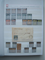 Schweiz Teilsammlung - Ab 1854 - 2009, Gemischt Gesammelt, Ca. 130 Frs. Nominale - Collections