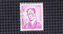 1959 R4 Gestempeld.Koning Boudewijn.Wit Papier. - Coil Stamps