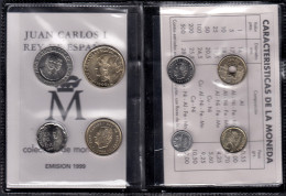 España Spain Cartera Oficial Pesetas 1999 Juan Carlos I FNMT - Mint Sets & Proof Sets