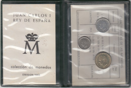 España Spain Cartera Oficial Pesetas 1985 Madrid Juan Carlos I FNMT - Mint Sets & Proof Sets