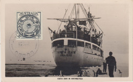 Australia Postcard Kista Dan In Antarctica Uused On Frontside(ZO180) - Polar Ships & Icebreakers