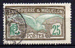 St Pierre Et Miquelon    - 1922 - Goéland - N° 110  - Oblit - Used - Usati