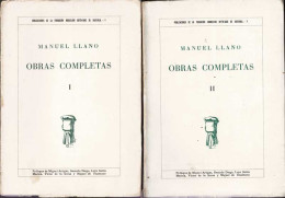 Obras Completas. 2 Tomos - Manuel Llano - Literatuur