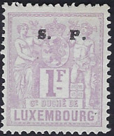 Luxembourg - Luxemburg - Timbre   1883   S.P.   * - 1882 Allegorie