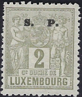 Luxembourg - Luxemburg - Timbre   1883   S.P.   * - 1882 Allegorie