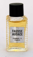 Perfume Miniatura Fausse Audace De Charles V. Lleno - Unclassified