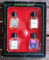 Estuche Con 4 Perfumes Miniatura Royal Sanders. Leiden Holland - Non Classés