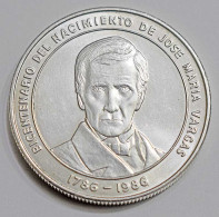 Moneda Venezuela 100 Bolívares 1986 Plata. Bicentenario Vargas - Non Classés