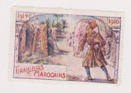 Vignette Militaire Delandre - Tirailleurs Marocains - Vignettes Militaires