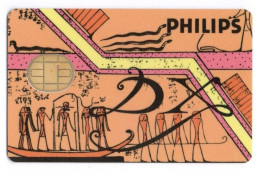 FRANCE CARTE A PUCE DEMO PHILIPS DX EGYPTE - Exhibition Cards