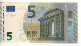 5 EURO  "Spain"  Ch.Lagarde    V 014 C2   VC0536808087    /  FDS - UNC - 5 Euro