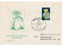 63190 - DDR - 1983 - 10Pfg Kakteen '70 EF A OrtsBf SoStpl BERLIN - KAKTEEN- UND EPIPHYTENAUSSTELLUNG - Cactus