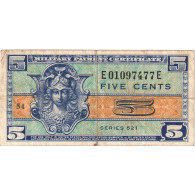Billet, États-Unis, 5 Cents, 1954, KM:M29a, TB+ - 1954-1958 - Series 521
