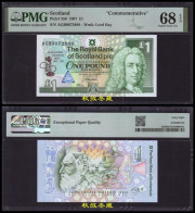 Royal Bank Of Scotland £1, (1997) , Paper, Commemorative, Lucky Number 888, PMG68 - 1 Pond