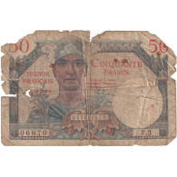 France, 50 Francs, 1947 Trésor Français, 1947, F.3, AB - 1947 Tesoro Francese
