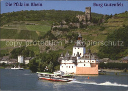 72269382 Kaub Mit Pfalz Und Burg Gutenfels Kaub - Kaub