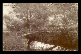 ROYAUME-UNI - ANGLETERRE - EARLS COLNE - BRIDGE - CARTE PHOTO ORIGINALE - Other & Unclassified