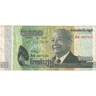 Billet, Cambodge, 2000 Riels, 2014, 2014, TTB - Cambodia