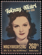 Hungary 2014. 100th Anniversary Of The Birth Of Klári Tolnay (MNH OG) Stamp - Ungebraucht