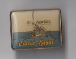 PIN'S   THEME CANOE KAYAC CLUB DE SAINT ASTIER  EN DORDOGNE - Canoeing, Kayak