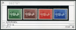 Norwegen 1939 - Norway 1939 - Norvege 1939 - Norge 1939 - Michel 203-206 - ** Mnh Neuf Postfris - - Unused Stamps
