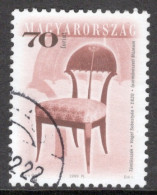 Hungary 1999  Single Stamp Celebrating Furniture In Fine Used - Used Stamps