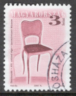 Hungary 2000  Single Stamp Celebrating Furniture In Fine Used - Usati