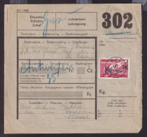 DDFF 763 -- Formule De Colis Militaire - TP Chemin De Fer Coupé En Deux Cachet Postal BREE (Limburg) 1939 - Documentos & Fragmentos