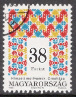 Hungary 1995  Single Stamp Celebrating  Folklore Motives In Fine Used - Usati