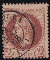 France N°26A - Oblitéré - TB - 1863-1870 Napoleon III With Laurels