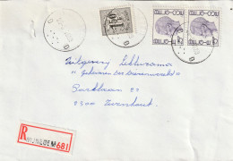 1975, Registered Letter Wijnegem - Lettres & Documents