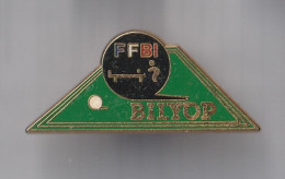 PIN'S THEME BILLARD   FFBI    BILYOP - Biljart