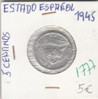 CRE1777 MONEDA ESPAÑA 5 CENTIMOS 1945 EBC  - Non Classés