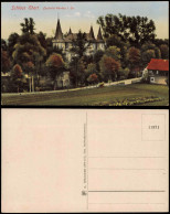 Ansichtskarte Leubnitz-Werdau Schloss Ebert. 1912 - Werdau