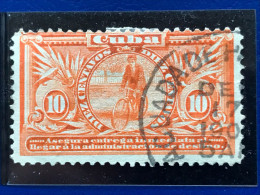 CUBA REPÚBLICA 1902, Sello Usado MATASELLO DE LUJO - Used Stamps