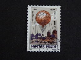 HONGRIE HUNGARY MAGYAR YT PA 451 OBLITERE - BALLON AEROSTAT / BALLON MILITAIRE - Used Stamps