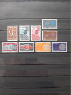 FR. ANDORRA MNH** EUROPA 1966 - 1970 / 5 SETS - Collezioni