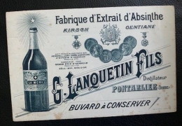 70105 - Fabrique D'extrait D'absinthe La Même G. Lanquetin Fils Pontarlier - Drank & Bier