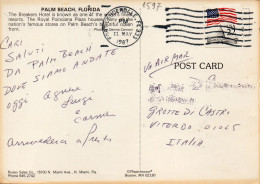 Philatelic Postcard With Stamps Sent From UNITED STATES OF AMERICA To ITALY - Covers & Documents