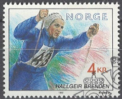 Norwegen Norway 1992. Mi.Nr. 1090, Used O - Gebruikt