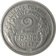 Monnaie France - 1947   - 2 Francs Morlon Aluminium - 2 Francs