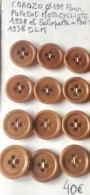 12boutons Corozo  Pour Paletot Veste Vareuse Manteau DLM 1938 Et Salopette 1938 - Buttons