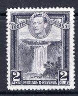 British Guiana 1938-52 KGVI Pictorials - 2c Kaieteur Falls - P.12½ HM (SG 309) - Britisch-Guayana (...-1966)