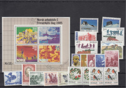 Norway 1985 - Full Year MNH ** - Ganze Jahrgänge