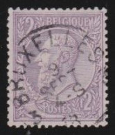 Belgie  .   OBP    .    52   .     O     .   Gestempeld     .   /   .   Oblitéré - 1884-1891 Leopoldo II